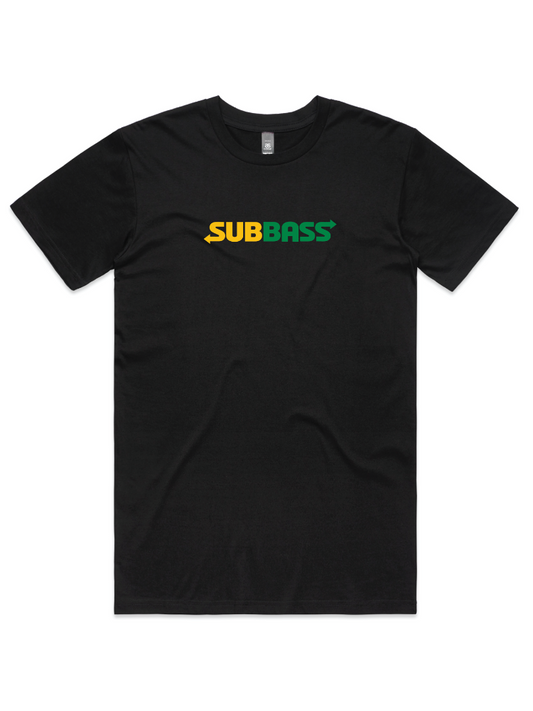 Sub Bass T-Shirt (Black/White)